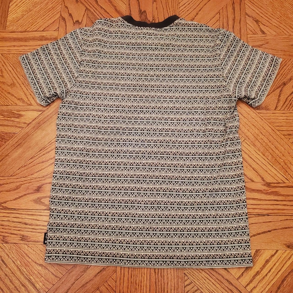 Huf Ringer Tee With Cool Triangle Pattern!! - image 2